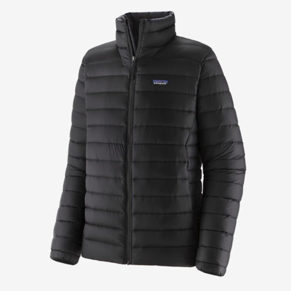 Patagonia Mens Black Down Sweater Jacket